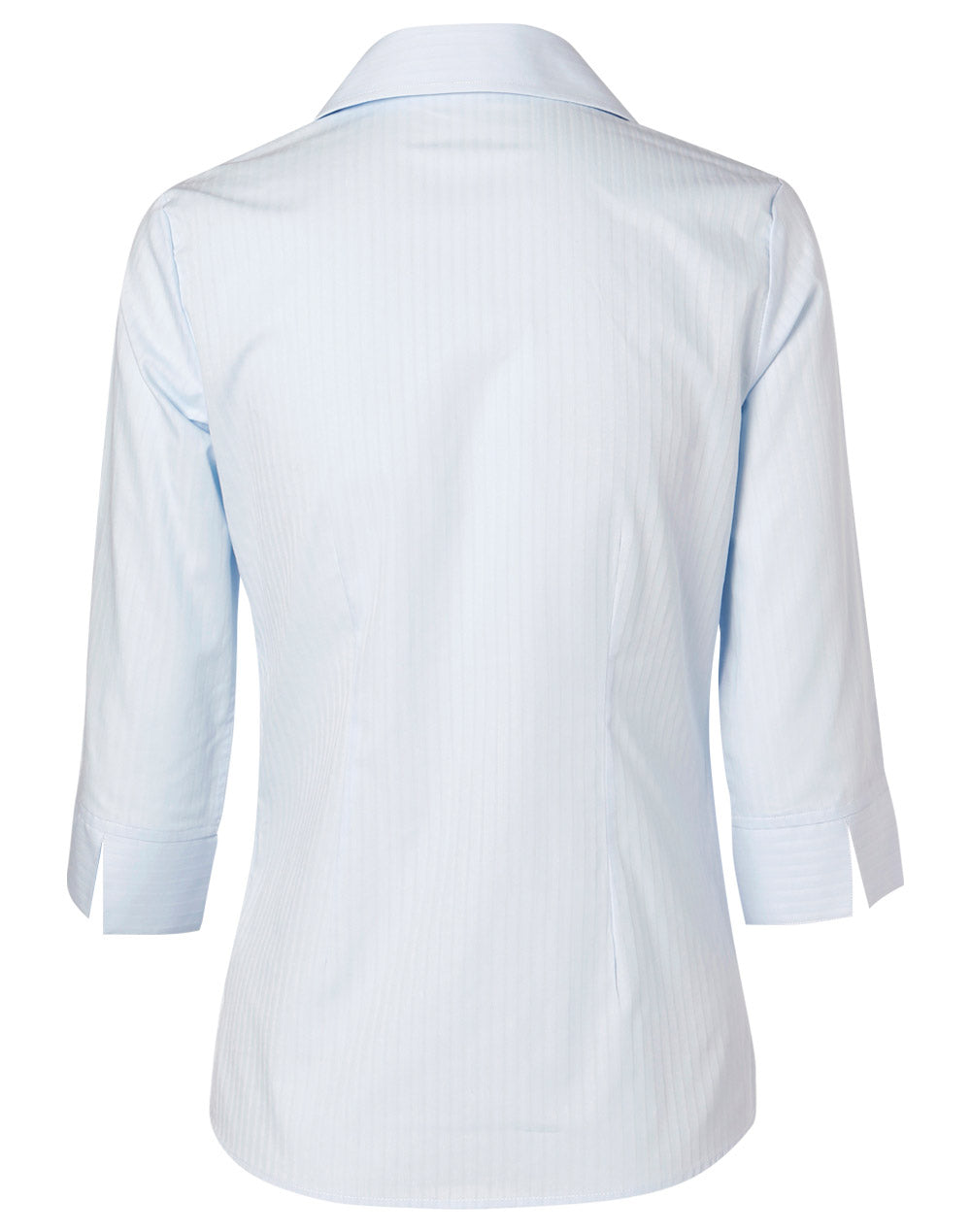 BENCHMARK Women's Self Stripe 3/4 Sleeve Shirt - M8100Q