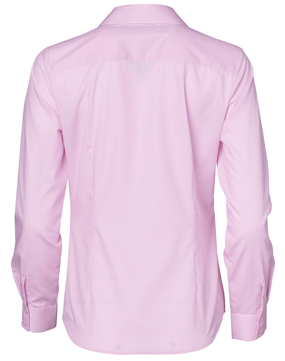 BENCHMARK Ladies' Dobby Striped Taped L/S Shirt - M8110L