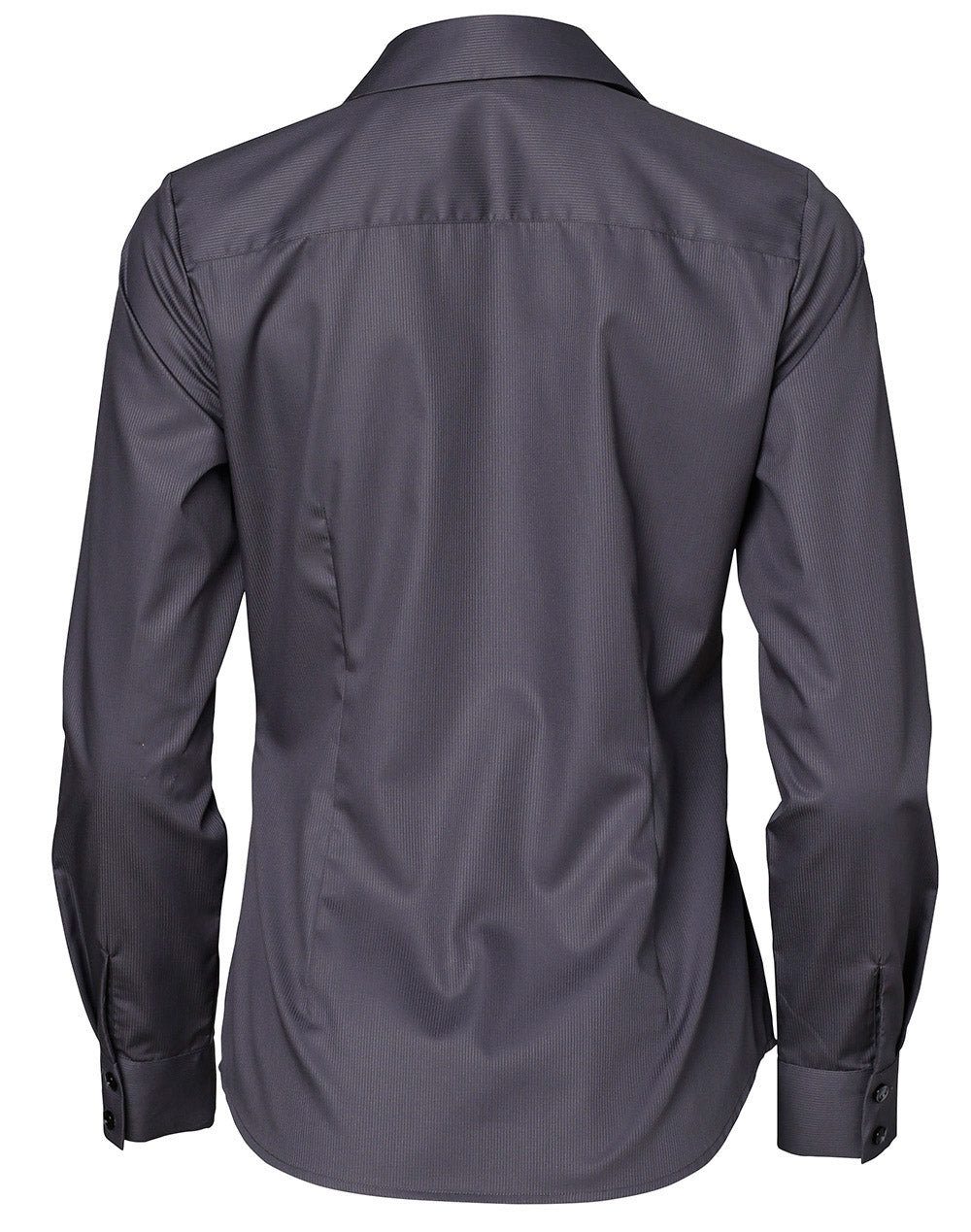 BENCHMARK Ladies' Dobby Striped Taped L/S Shirt - M8110L