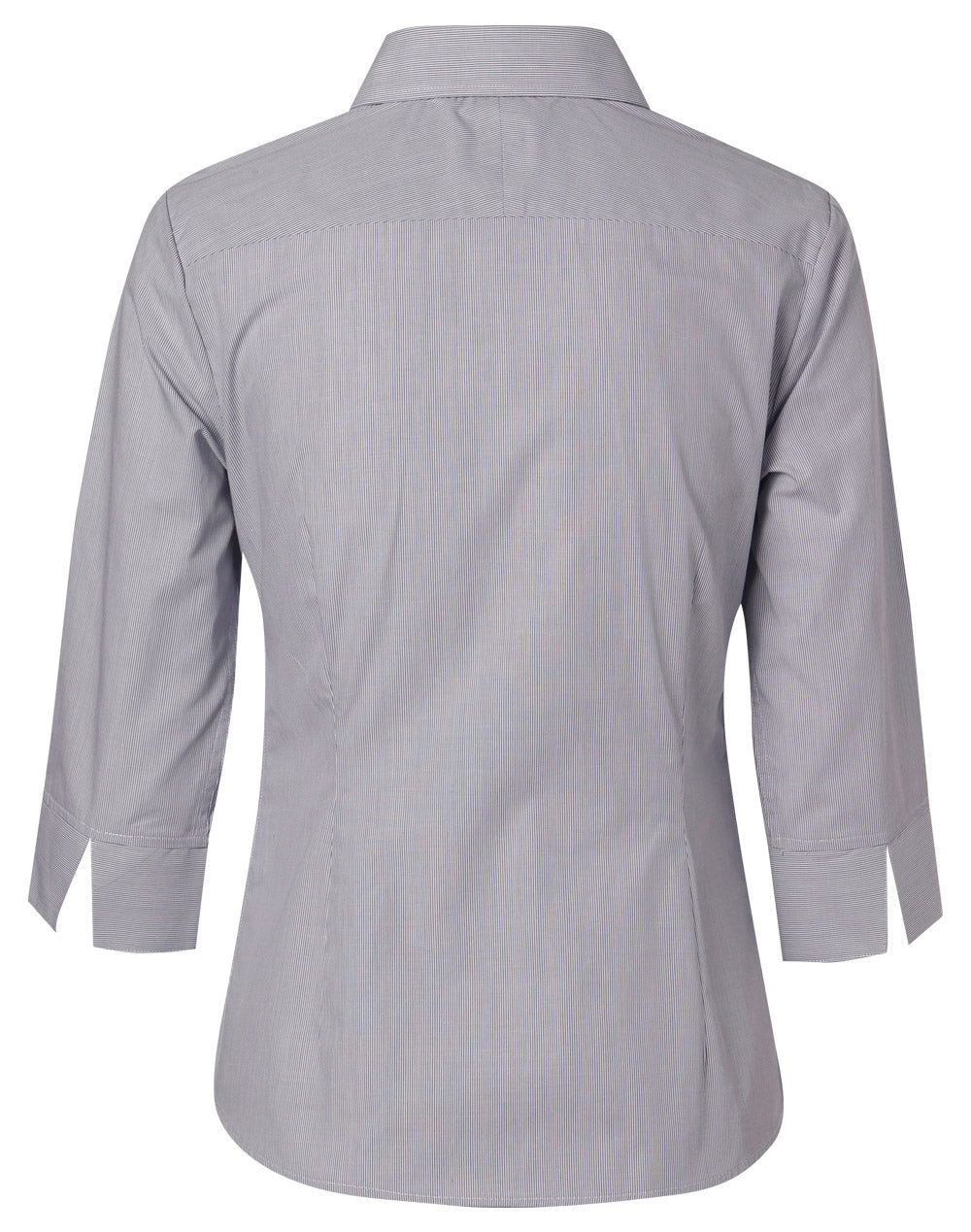 BENCHMARK Women's Fine Stripe 3/4 Sleeve Shirt - M8213