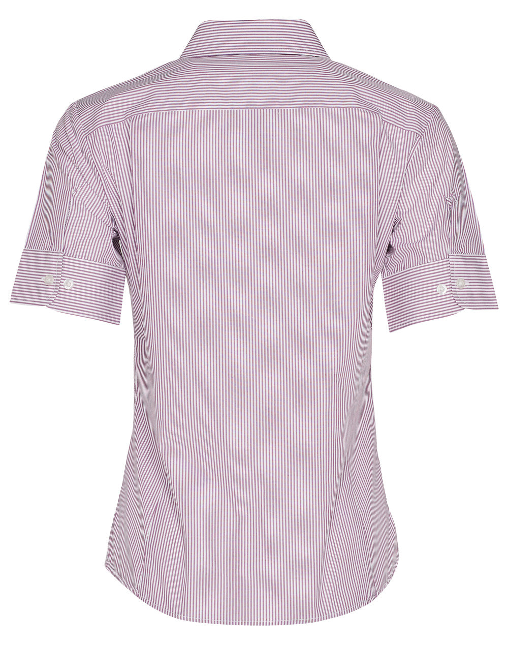 BENCHMARK Women's Balance Stripe Short Sleeve Shirt - M8234