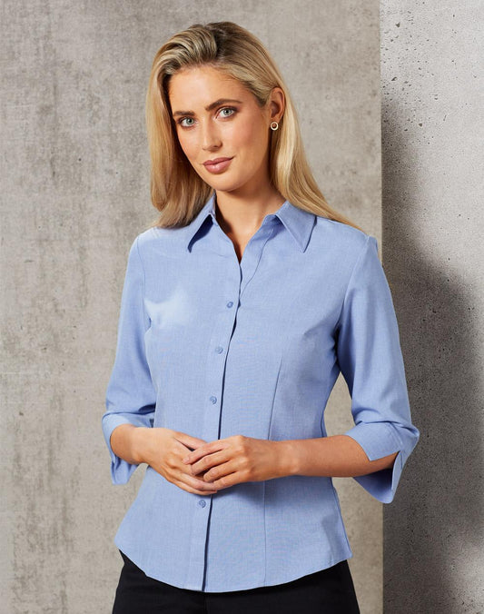 BENCHMARK Women's Cooldry 3/4 Sleeve Shirt - M8600Q-1