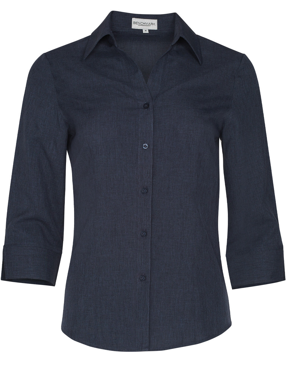 BENCHMARK Women's Cooldry 3/4 Sleeve Shirt - M8600Q-1