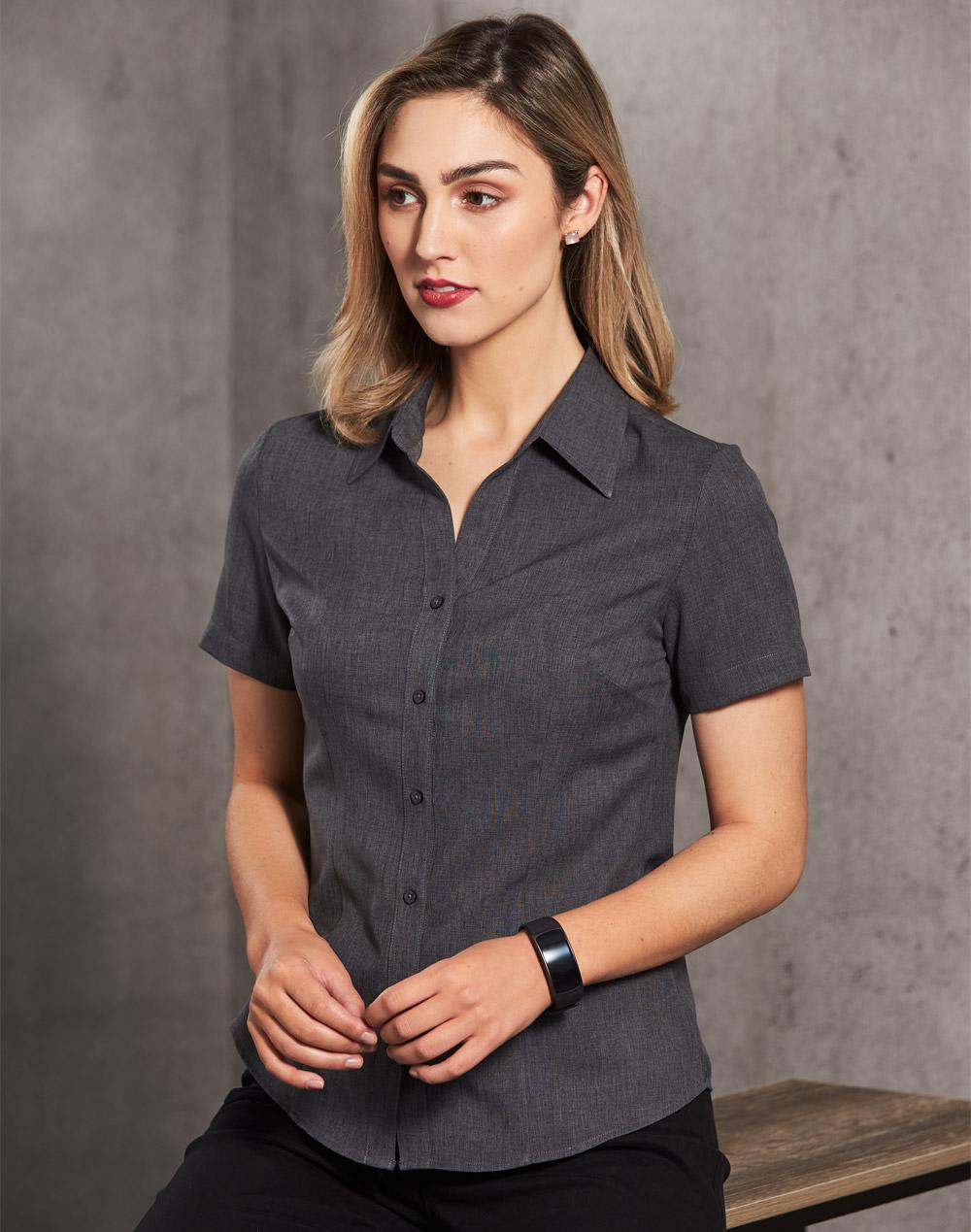 BENCHMARK Women's Cooldry Short Sleeve Shirt - M8600S-1
