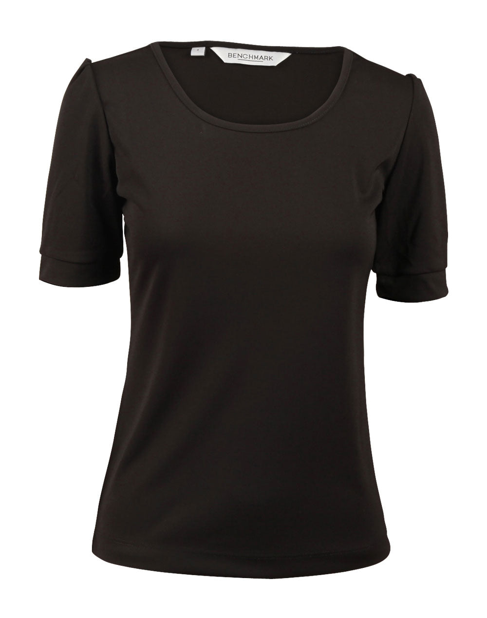 BENCHMARK Women's Scoop Neck Tee-Top - M8800