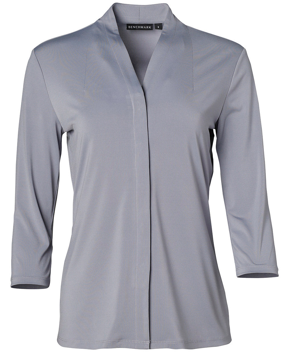 BENCHMARK Ladies' Mid Sleeve Shawline Knit Top - M8830