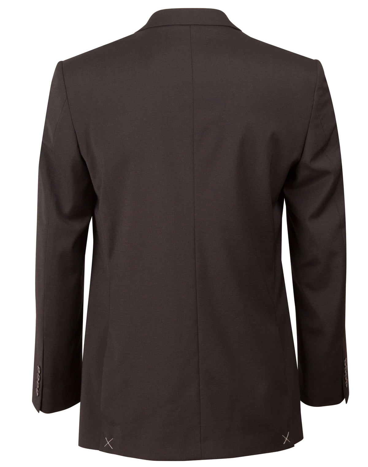 BENCHMARK Men's Two Buttons Jacket in Wool Stretch - M9100