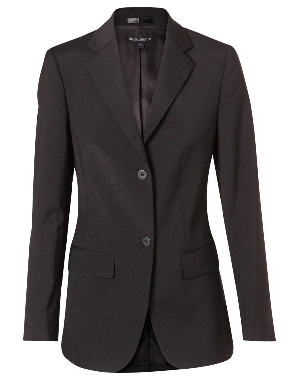 BENCHMARK Women's Stretch Wool Blend Mid Length Jacket - M9200