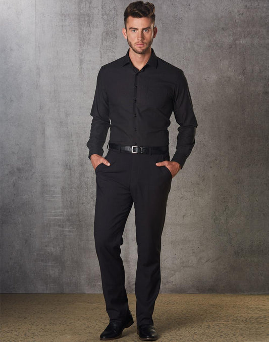 BENCHMARK Men's Polyviscose Stretch Pants - M9340