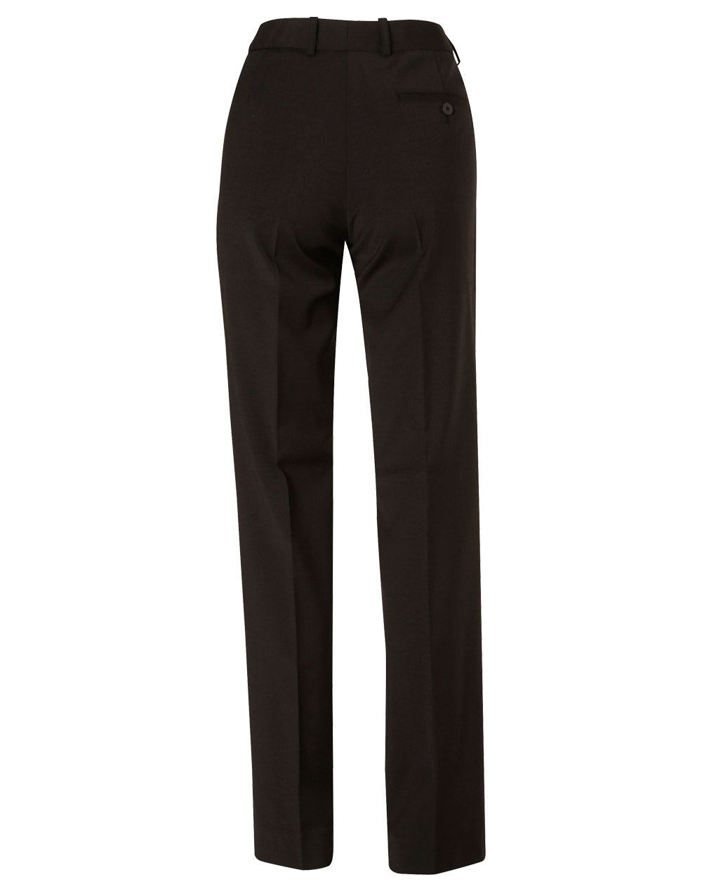 BENCHMARK Women's Slim Leg Flexi Waist Pants in Wool Stretch - M9400