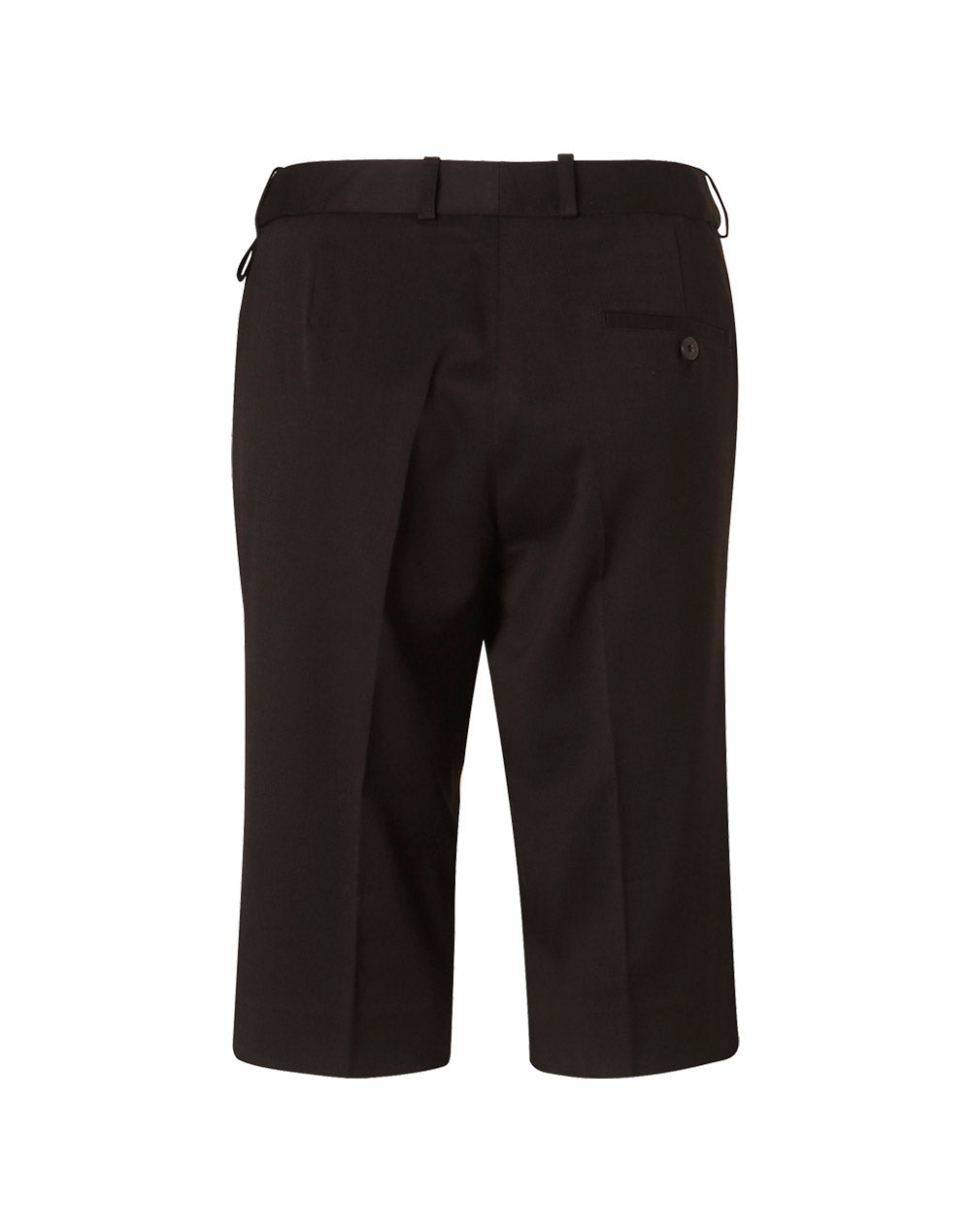 BENCHMARK Women's Knee Length Flexi Waist Shorts in Poly/Viscose Stretch - M9441