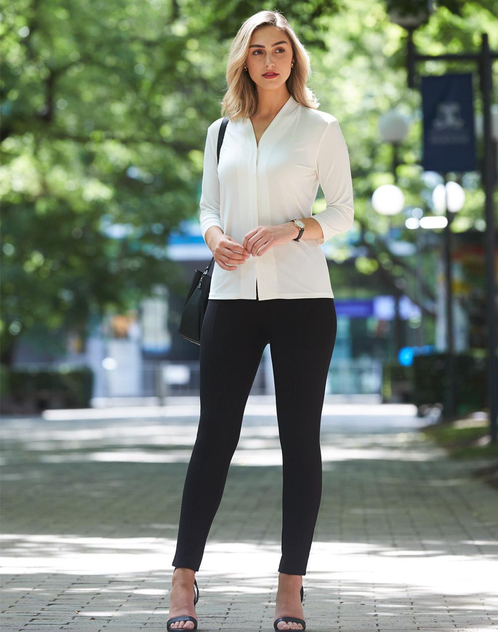 BENCHMARK Ladies' Ultra Comfort Waist Band Treggings - M9450