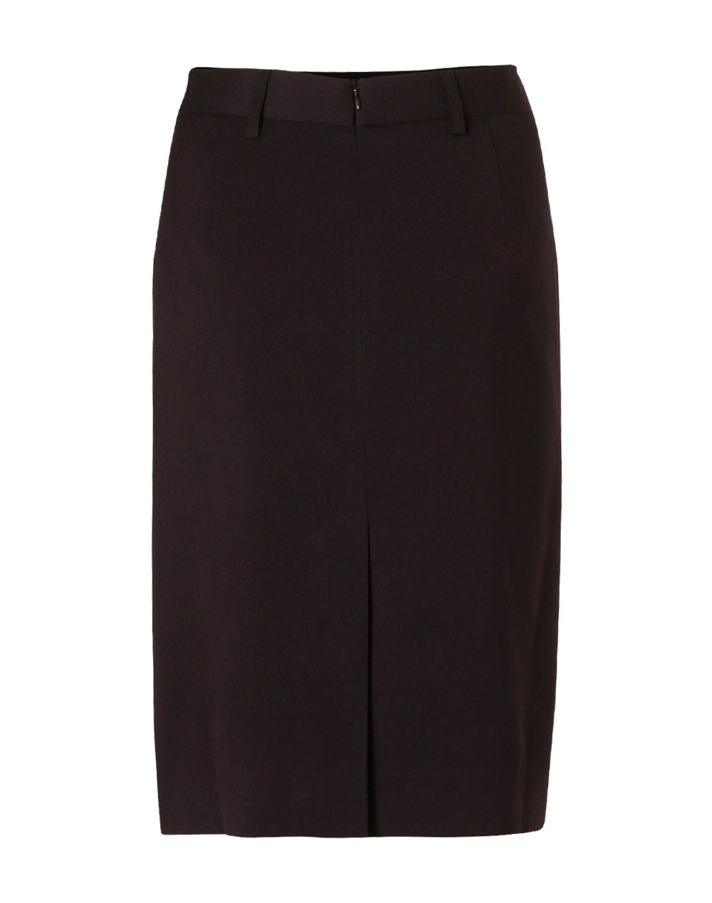 BENCHMARK Women's Mid Length Lined Pencil Skirt in Poly/Viscose Stretch - M9471