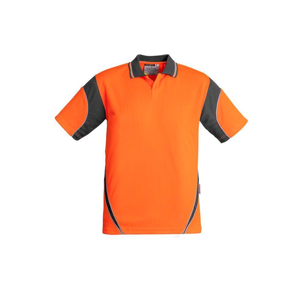 Mens Hi Vis Aztec Polo - Short Sleeve - ZH248