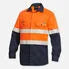King Gee BASIC VENTED SPLICED DRILL SHIRT WITH TAPE 145GSM