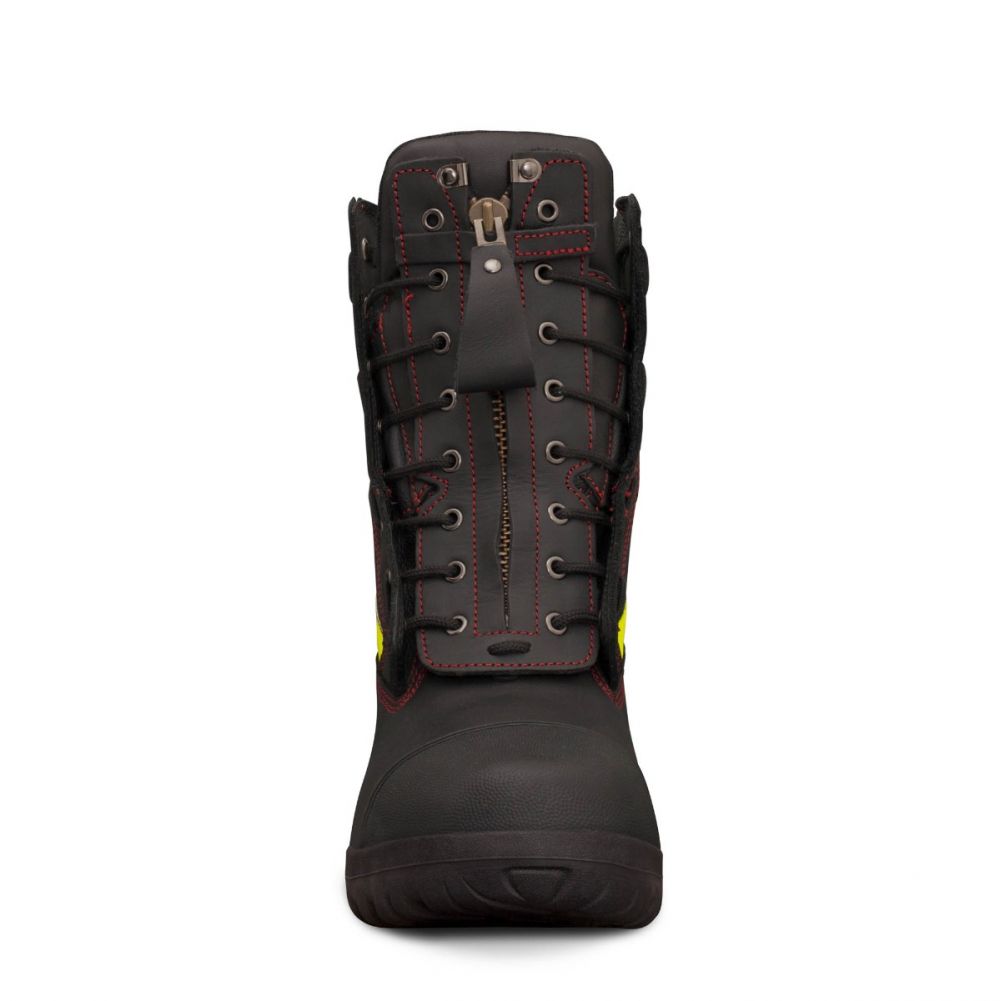 Oliver 66-495 230mm Lace Up Structural Firefighters Boot