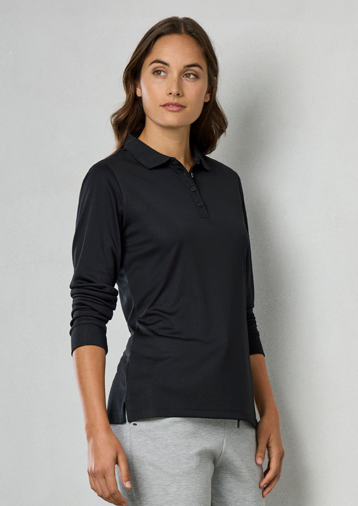 Fashion Biz Womens Action Long Sleeve Polo - P206LL