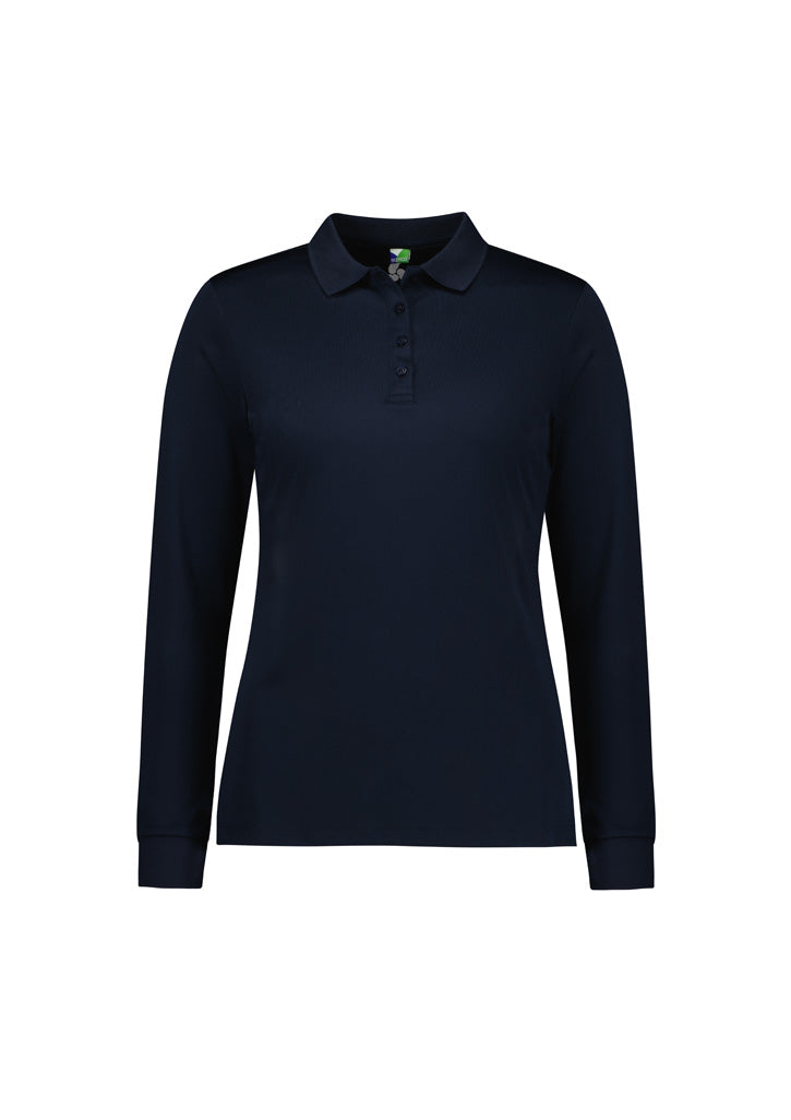 Fashion Biz Womens Action Long Sleeve Polo - P206LL