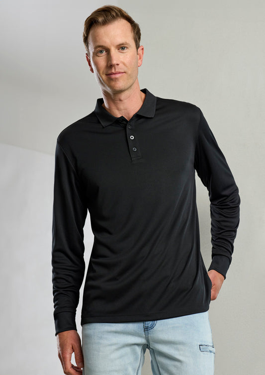 Fashion Biz Mens Action Long Sleeve Polo - P206ML
