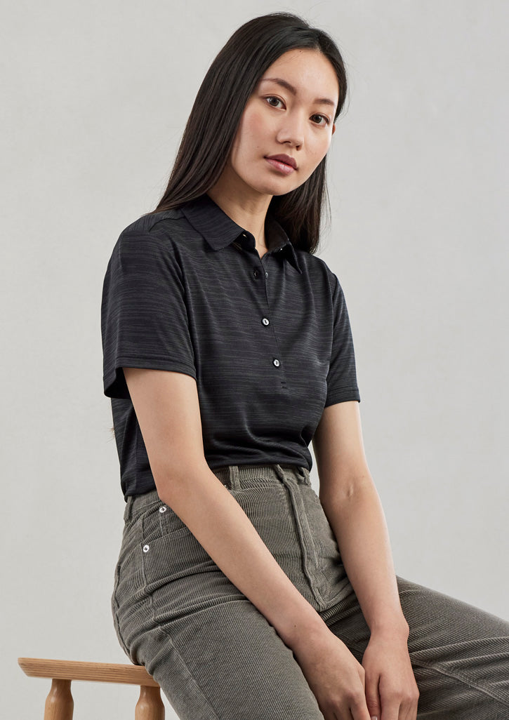 Fashion Biz Womens Orbit Short Sleeve Polo - P410LS