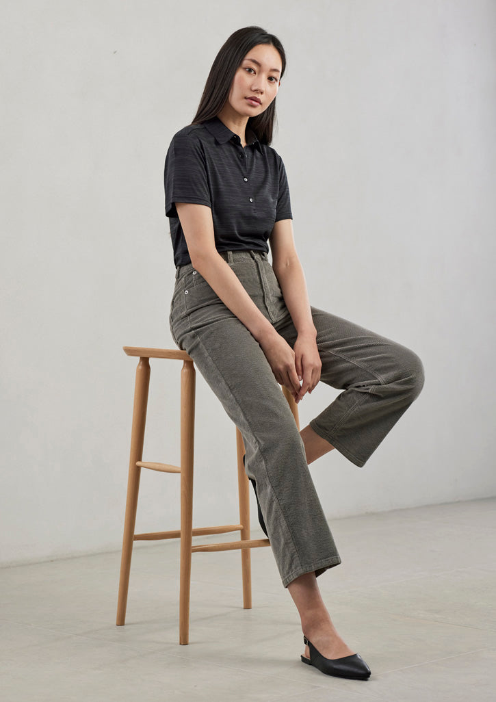 Fashion Biz Womens Orbit Short Sleeve Polo - P410LS