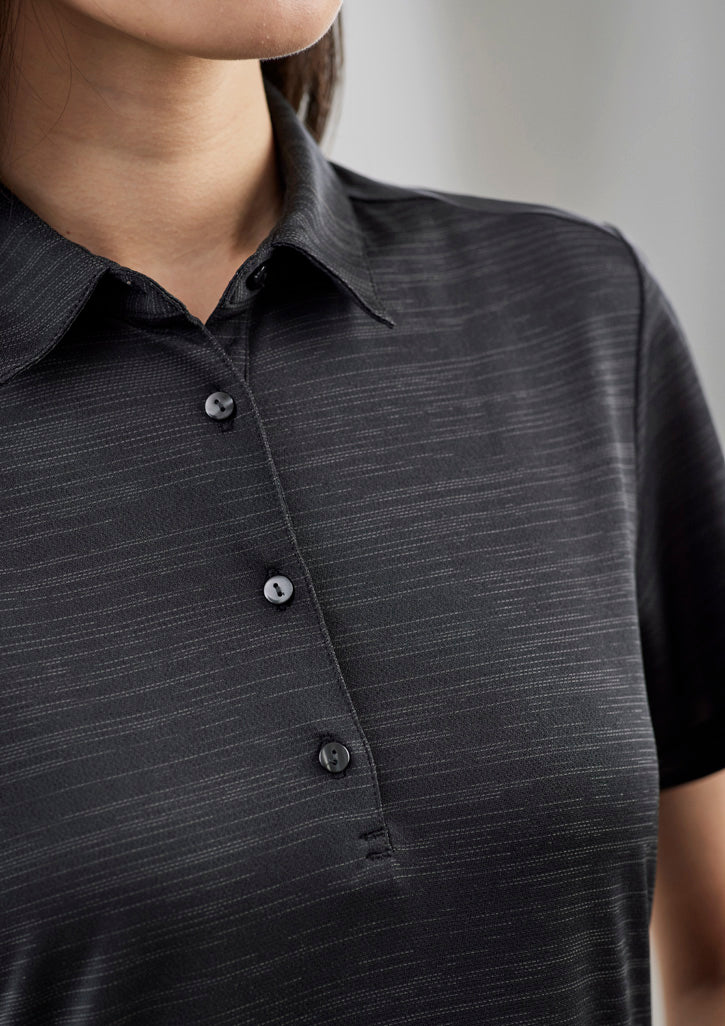 Fashion Biz Womens Orbit Short Sleeve Polo - P410LS