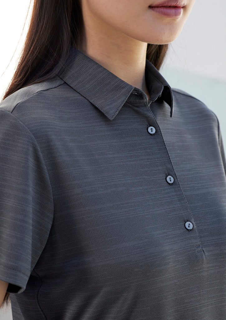 Fashion Biz Womens Orbit Short Sleeve Polo - P410LS