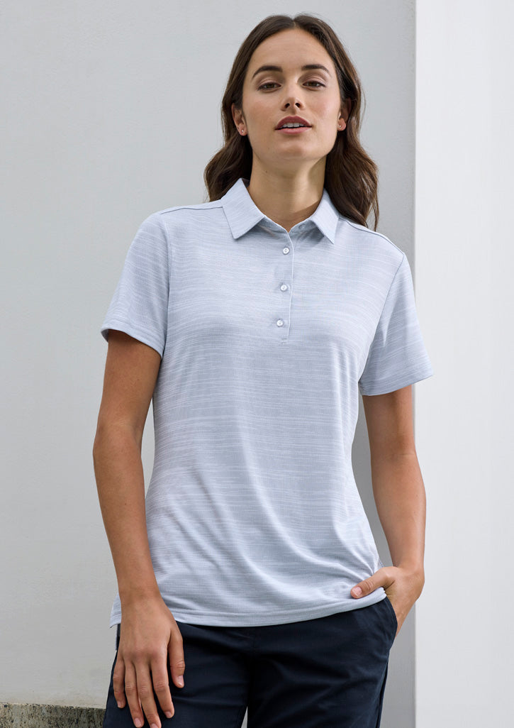 Fashion Biz Womens Orbit Short Sleeve Polo - P410LS