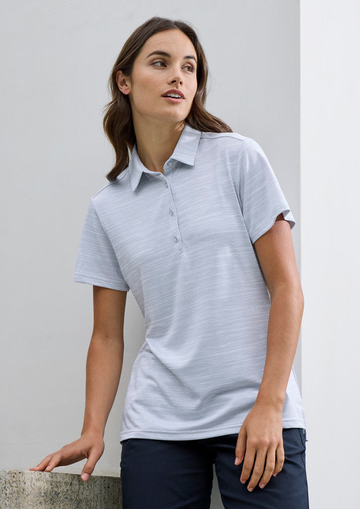 Fashion Biz Womens Orbit Short Sleeve Polo - P410LS