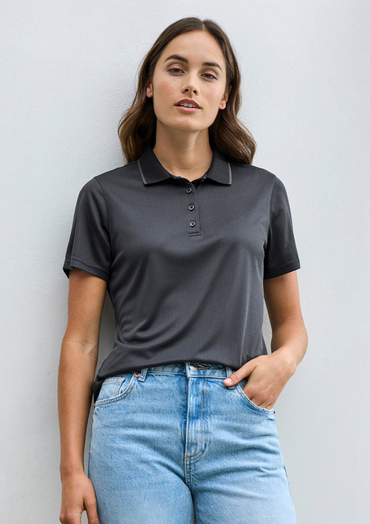 Fashion Biz Womens Echo Short Sleeve Polo - P412LS