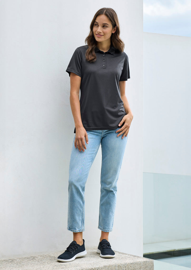 Fashion Biz Womens Echo Short Sleeve Polo - P412LS