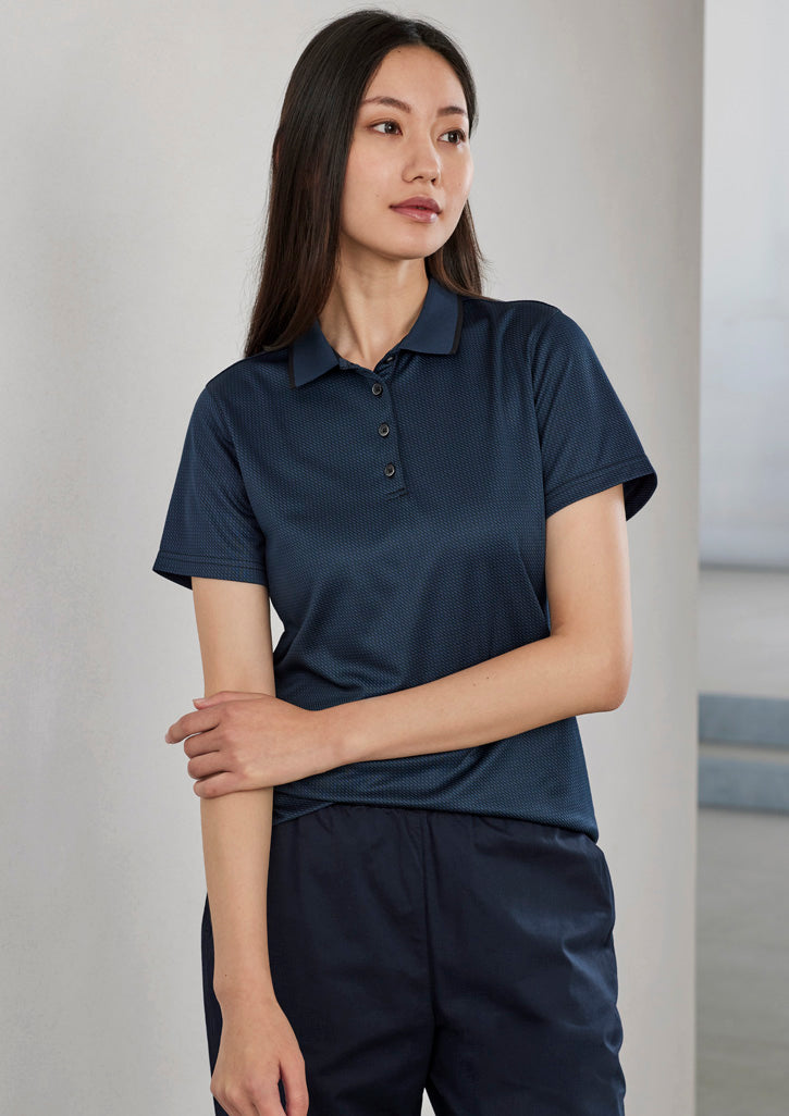Fashion Biz Womens Echo Short Sleeve Polo - P412LS