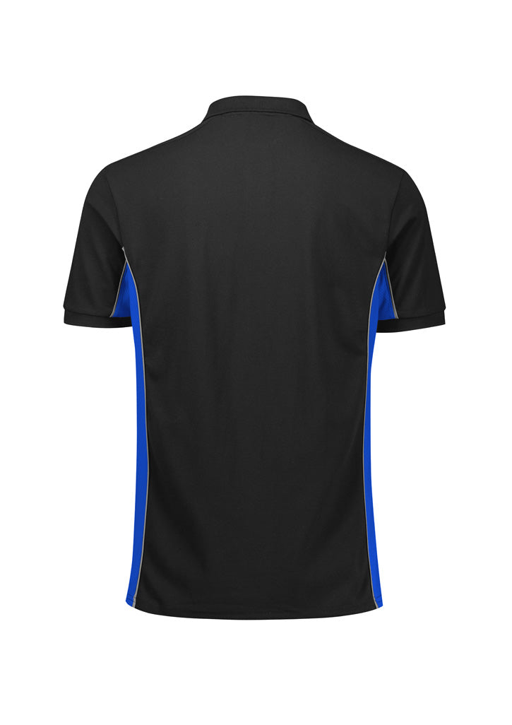Fashion Biz Unisex Grid Short Sleeve Polo - P413US