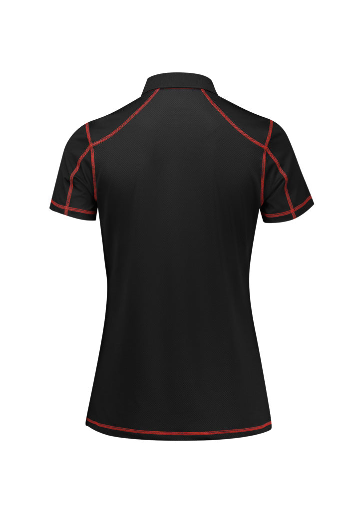 Fashion Biz Womens Dart Short Sleeve Polo - P419LS
