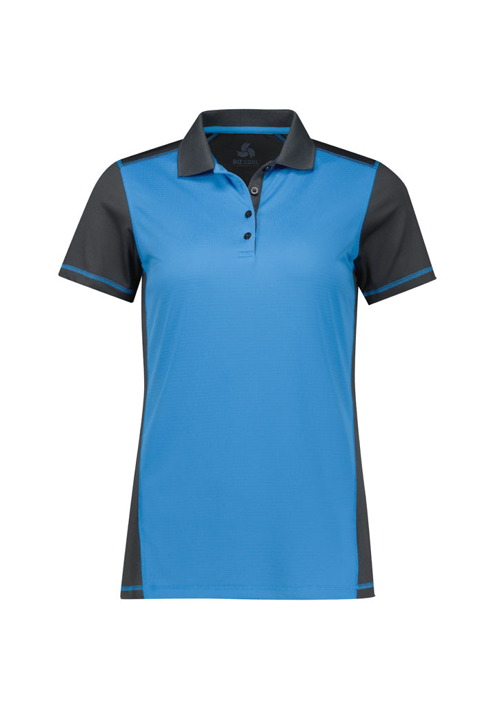 Fashion Biz Womens Dart Short Sleeve Polo - P419LS