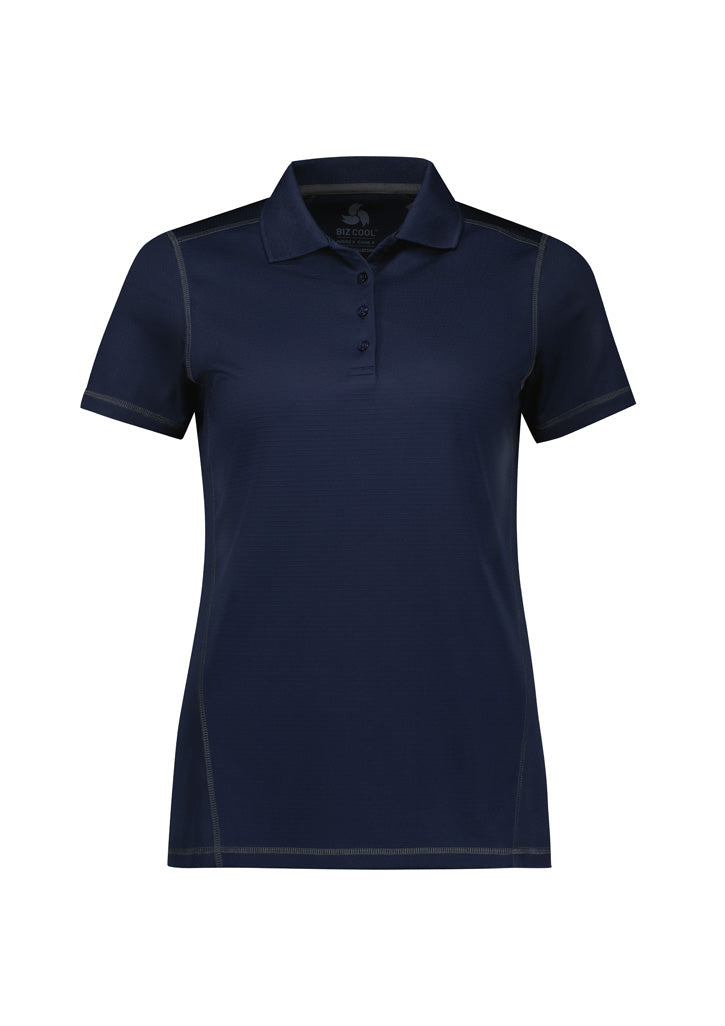 Fashion Biz Womens Dart Short Sleeve Polo - P419LS