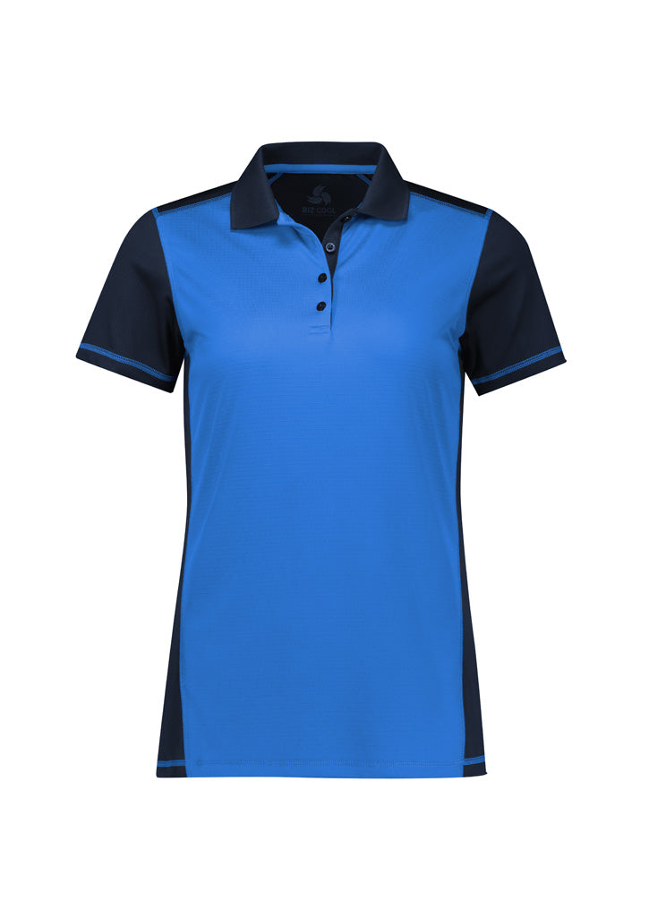 Fashion Biz Womens Dart Short Sleeve Polo - P419LS