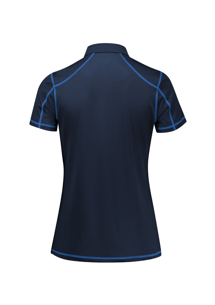 Fashion Biz Womens Dart Short Sleeve Polo - P419LS