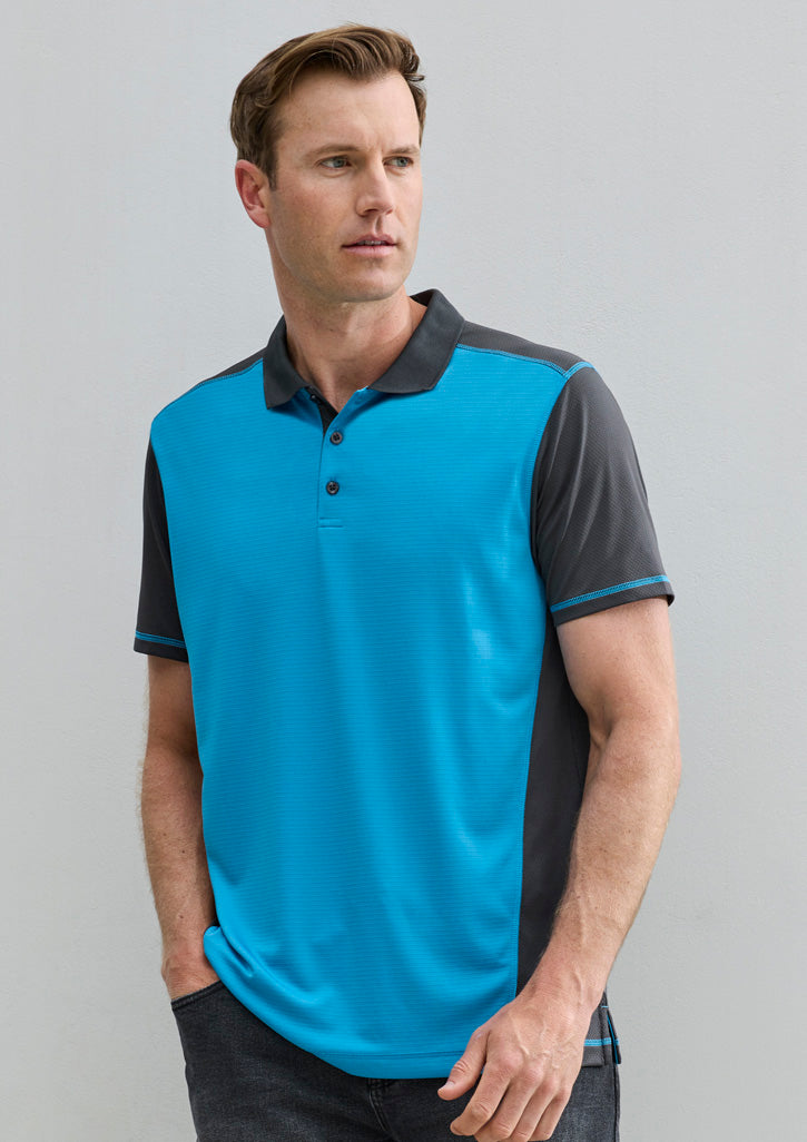 Fashion Biz Mens Dart Short Sleeve Polo - P419MS