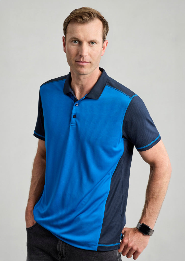 Fashion Biz Mens Dart Short Sleeve Polo - P419MS