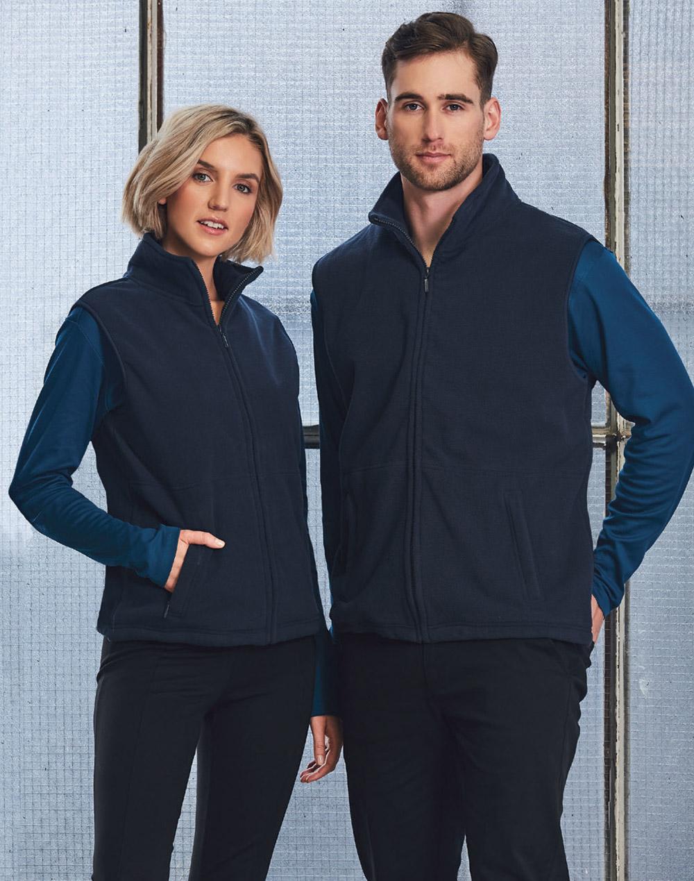 WINNING SPIRIT Unisex polar fleece vest. - PF02