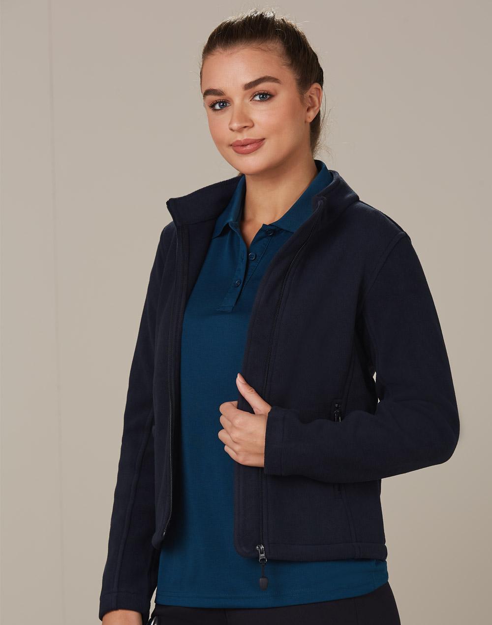 WINNING SPIRIT ladies bonded Polar/Fleece full zip jacket - PF08