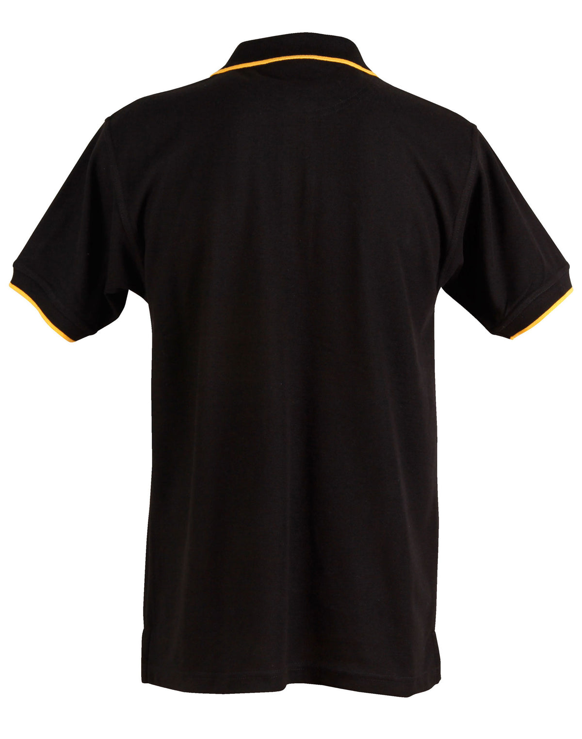 WINNING SPIRIT Mens S/L pique polo contrast - PS08