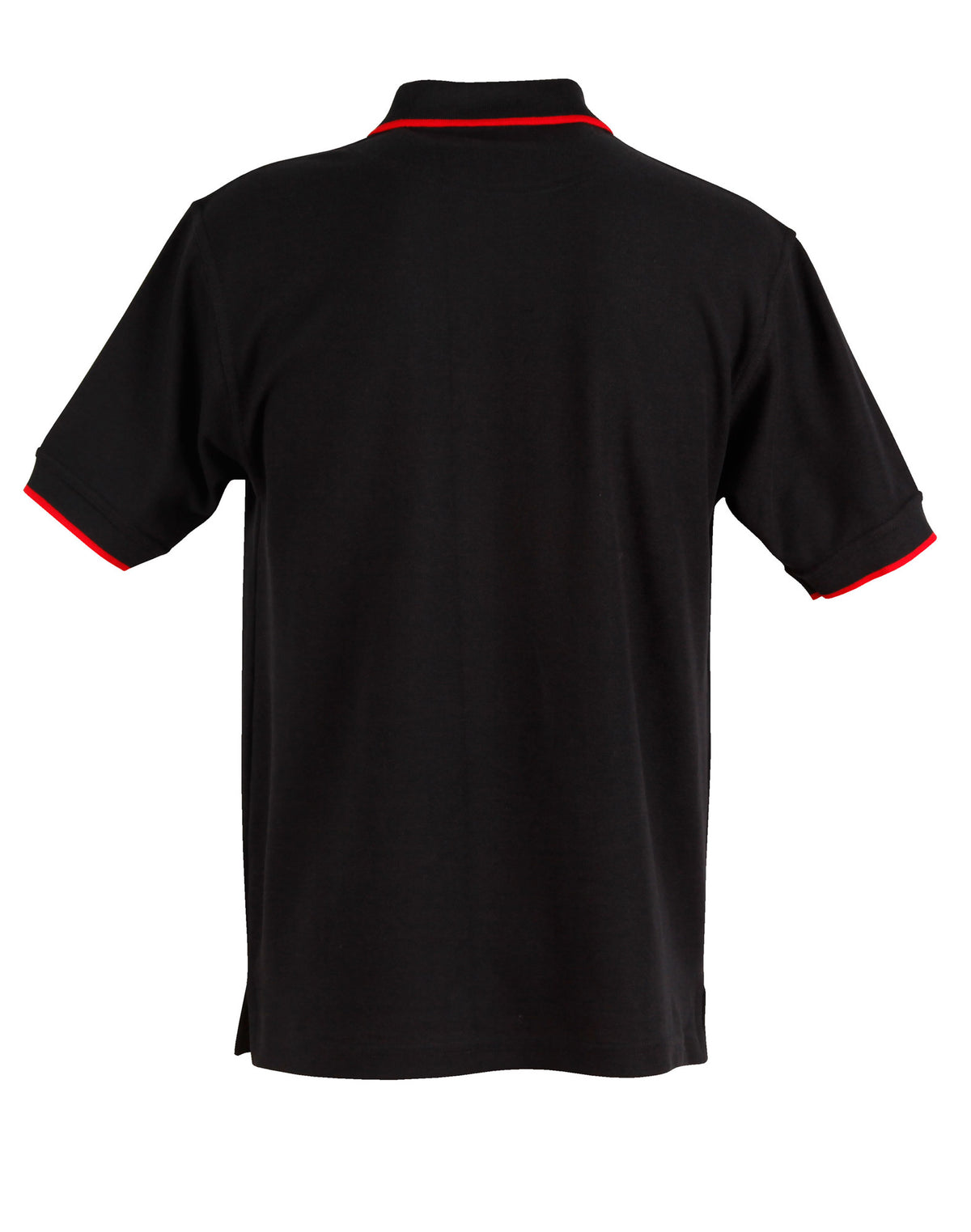WINNING SPIRIT Mens S/L pique polo contrast - PS08
