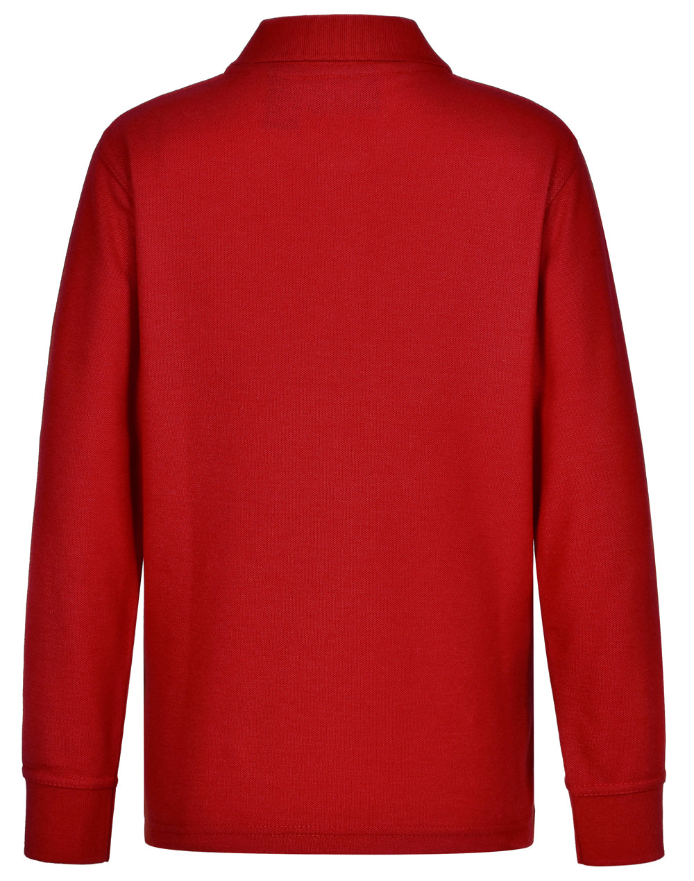 WINNING SPIRIT Kids' 240gsm Poly/Cotton Pique L/S Polo - PS12K