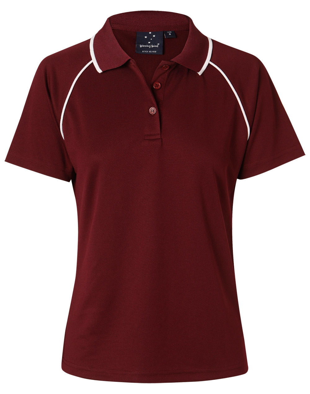 WINNING SPIRIT ladies cooldry raglan S/S polo - PS19-1