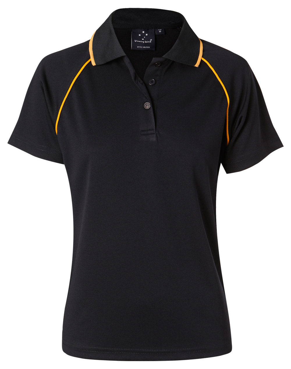 WINNING SPIRIT ladies cooldry raglan S/S polo - PS19-1