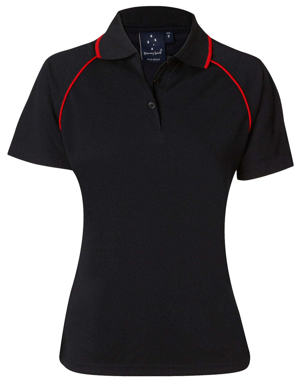 WINNING SPIRIT ladies cooldry raglan S/S polo - PS19-1
