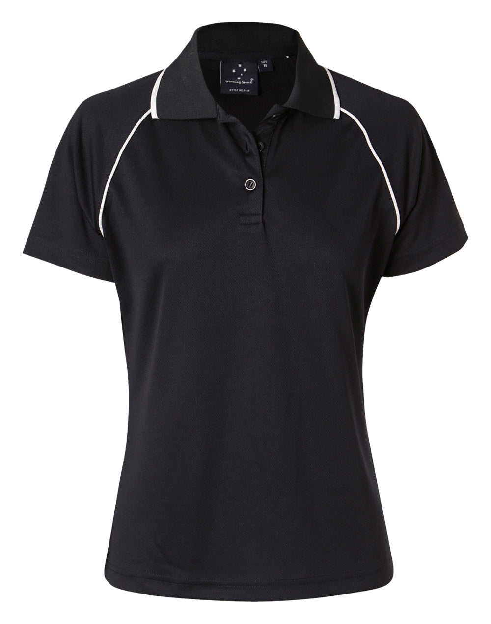 WINNING SPIRIT ladies cooldry raglan S/S polo - PS19-1
