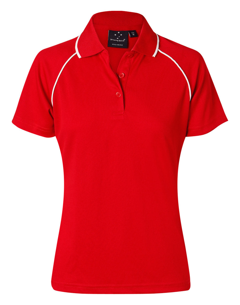 WINNING SPIRIT ladies cooldry raglan S/S polo - PS19-1